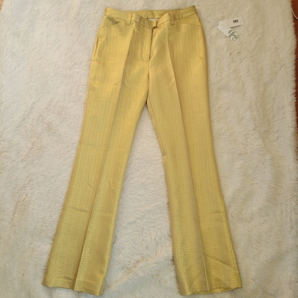 2B.Rych Gold Pants NWT